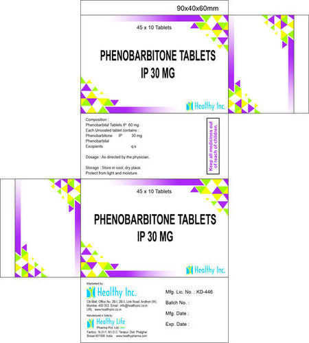Phenobarbitone Tablets IP 30mg