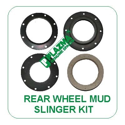 Rear Wheel Mud Slinger Kit Green Tractors