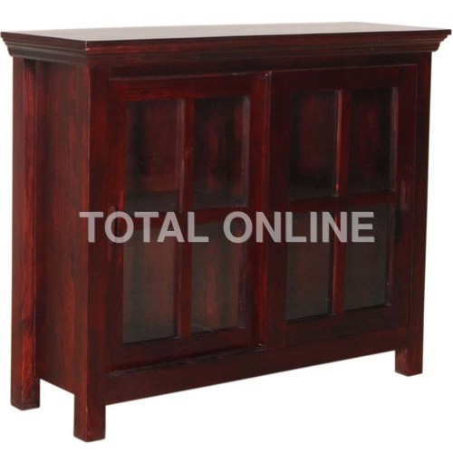 Perfect Two Door Wooden Kitchen Cabinet