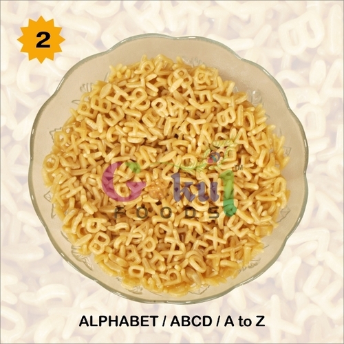 Rich In Tasty Alphabet Shaped Fryums