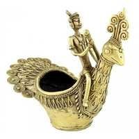 Peacock Rider Pen Stand