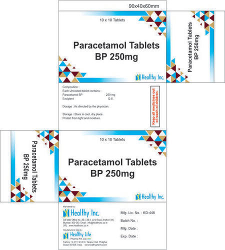 250 mg Paracetamol Tablets BP