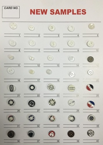 Designer Cotton Shirt Button