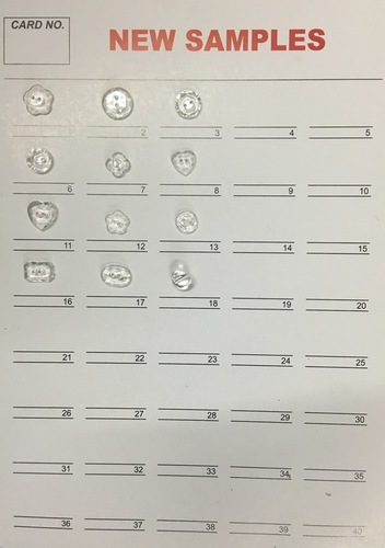 Polyester Shirt Button