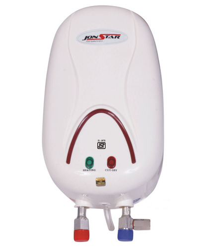Geyser - ABS Plastic, 1/3 Ltr Capacity, 25x20x15 cm Dimensions, 2000 W Power, 230 V Voltage | Compact Design, Easy Installation, Energy Efficient, Instant Hot Water
