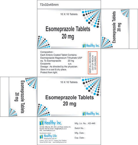 Esomeprazole Tablets 20 mg