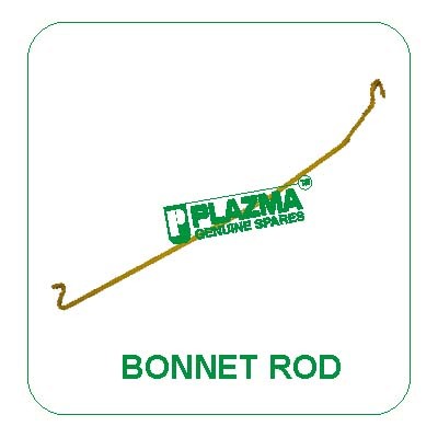 Bonnet Rod Green Tractor