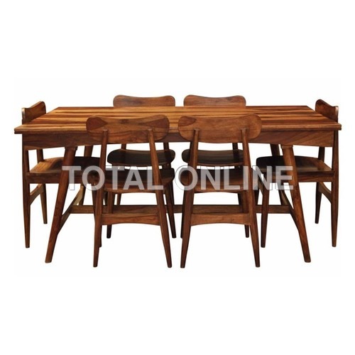 Beautiful Wooden Dining Set With Bench