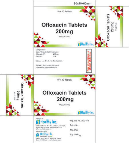 200 Mg Bp Ofloxacin Tablets Medicine Raw Materials