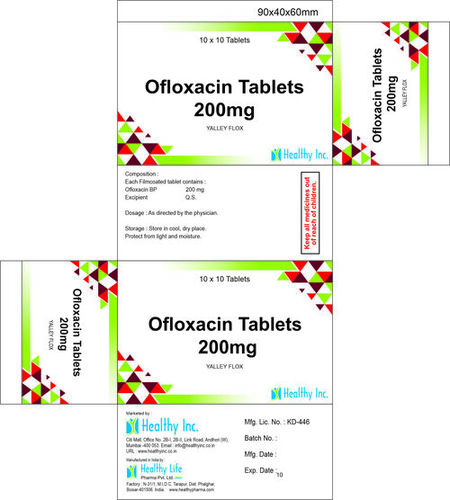 200 mg BP Ofloxacin Tablets