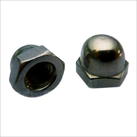 Stainless Steel Dom Nuts - SS 304, SS 316 | Lightweight, Corrosion Resistant, Sturdy for Automotive and Marine Use