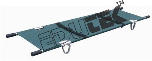 Folding Stretcher - Durable Aluminum, Compact and Lightweight Design | Easy to Store and Transport, Ideal for Emergency Use