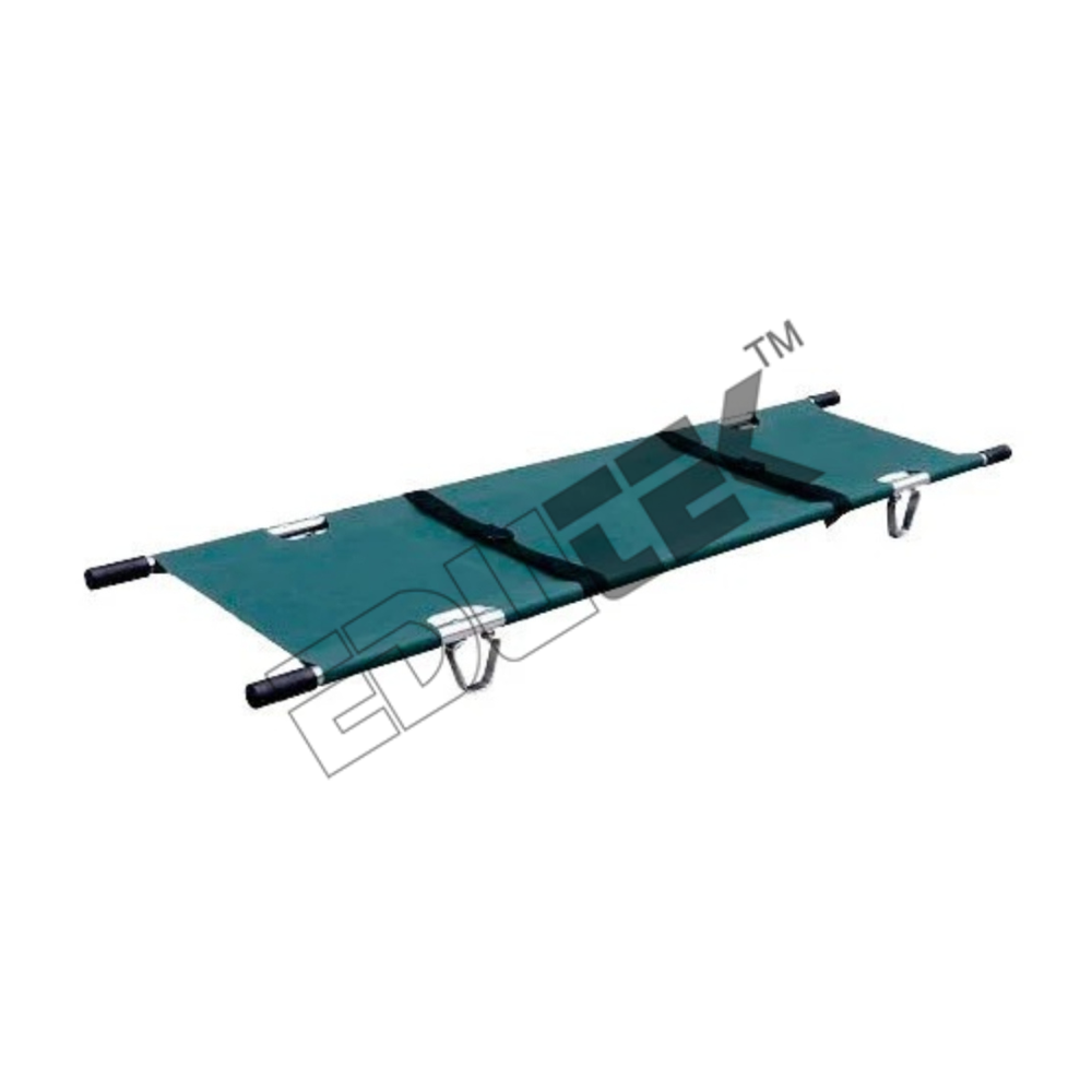 Folding Stretcher - Durable Aluminum, Compact and Lightweight Design | Easy to Store and Transport, Ideal for Emergency Use
