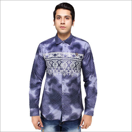Denim Printed Shirts