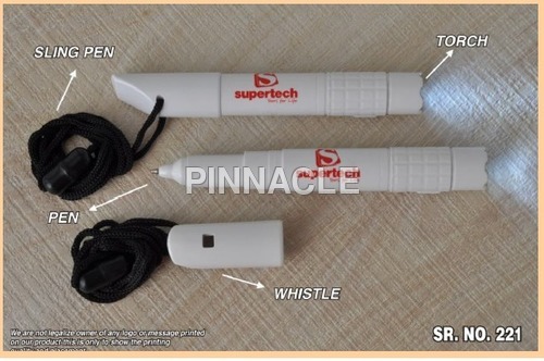Pen with Tourch & Whistle