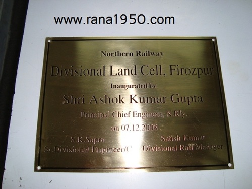 Engraving Hatching Home Name Plate