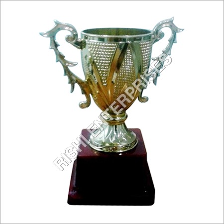 School Sport Metal Fibre Trophy.