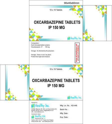 150 mg Oxcarbazepine Tablets IP