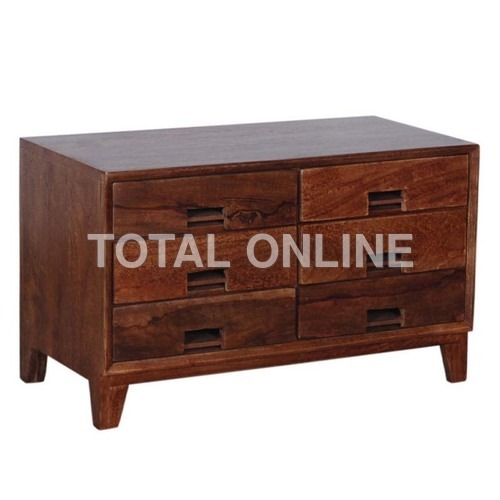 Wooden Chest of Drawer Designed on Simple Lines
