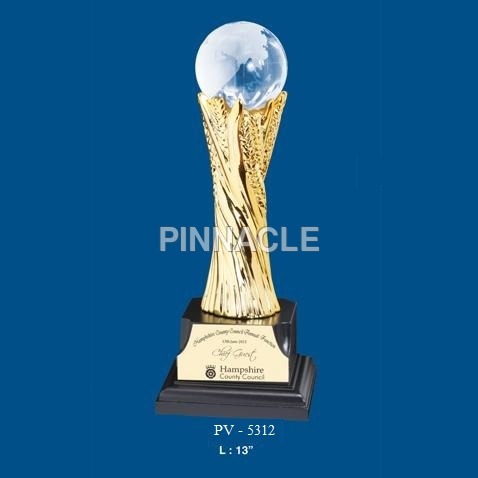 Trophy With Globe