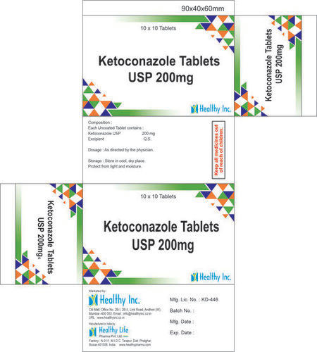 200 mg Ketoconazole USP Capsule