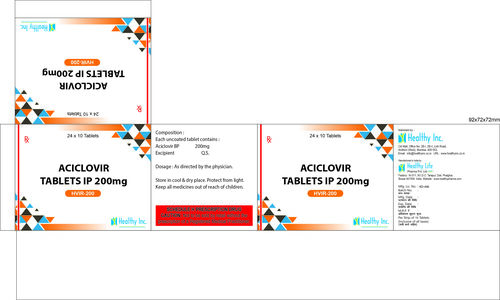 200 mg Acyclovir Tablets