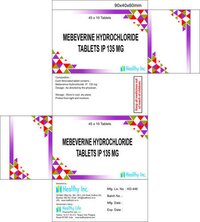 135mg Mebeverine Hydrochloride Tablets IP