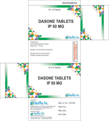 50 Mg Dapsone Tablets Ip General Drugs