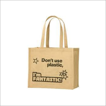 Jute Lunch Bags - Eco-Friendly Material Brown Color | Ideal for Promotional and Shopping Use Crafted by Expert Designers
