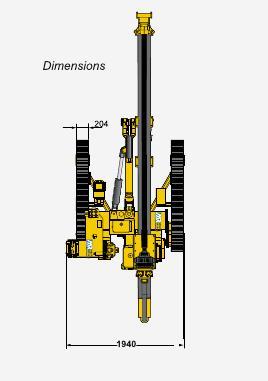 Hydraulic Crawler Drilling Machine