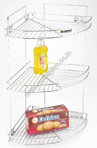 SS Corner 3 shelve
