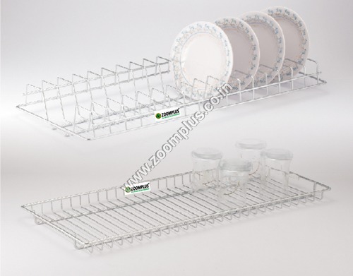 Ss Glass Tray Plate Tray