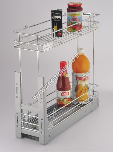SS Bottle Pullout 3 Shelf