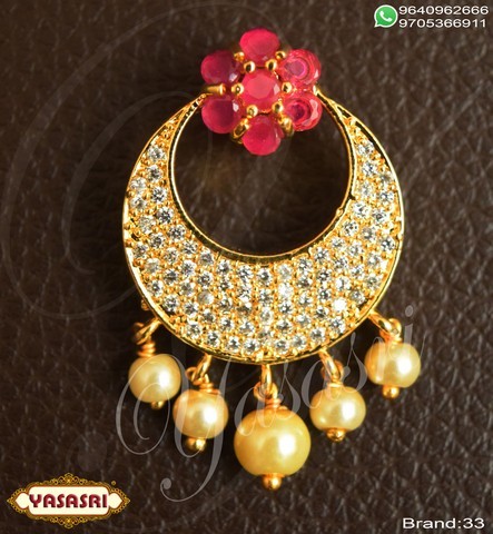 Golden Cz Fancy Locket