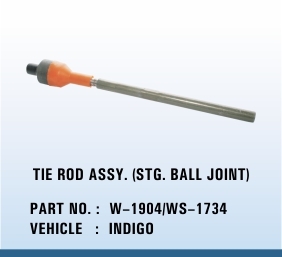 INDIGO tie rod assy ball joint