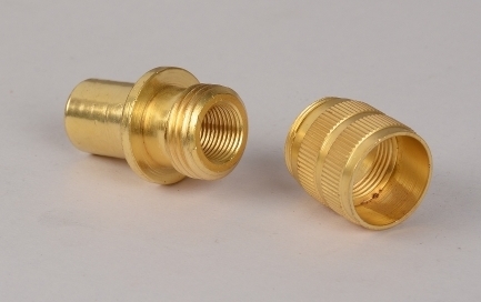 Brass Knurling Nut For Stove