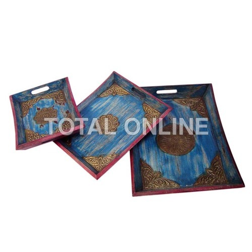 Electrifying Blue Trays