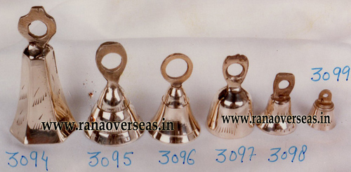 Golden Brass Bells 3094-95-96-97-98-99