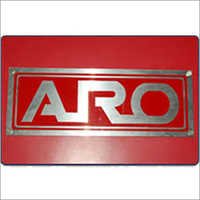 Etching Name Plate - Metal, Customized Sizes, Silver Color | Glossy Finish, Attractive Design, Easy To Fit, Ideal For Offices And Hotels