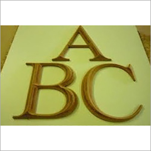 MDF 3D Letter