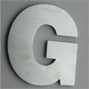 3D Aluminum Letters