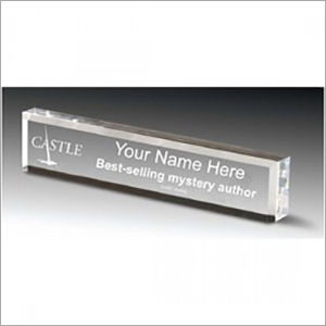 Acrylic Name Plates Application: Industrial