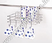SS Hanging Cup & Saucer