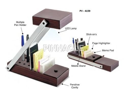 Multipurpose Desktop with Pen stand , Lamp Etc.