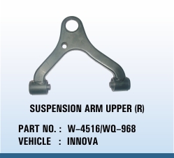 INNOVA Suspension Arm Upper (R) - Steel, 300-400mm, Gray | Enhanced Stability, Precise Fit, Reliable Performance