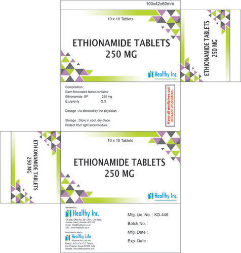 250 Mg Ethionamide Tablets Cool & Dry Place