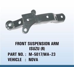 NOVA Front Suspension Arm - Steel, 300mm, Powder Coated | Durable, Reliable, Precise Fit, Easy Install