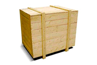 Industrial Pine Wood Box