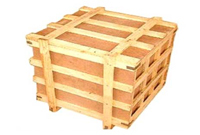 Industrial Wooden Box