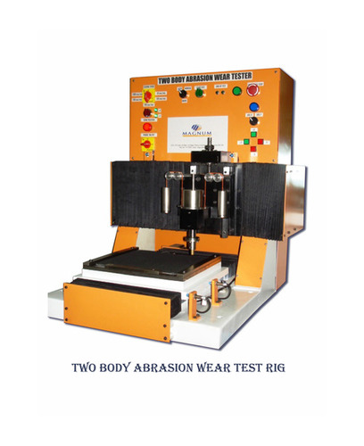 Two body Abrasion wear test rig